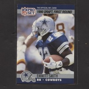 1989 Pro Set Emmitt Smith RC